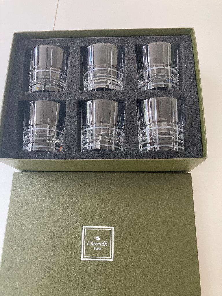 Verres à whisky Christofle, Collections, Enlèvement, Neuf, Autres types