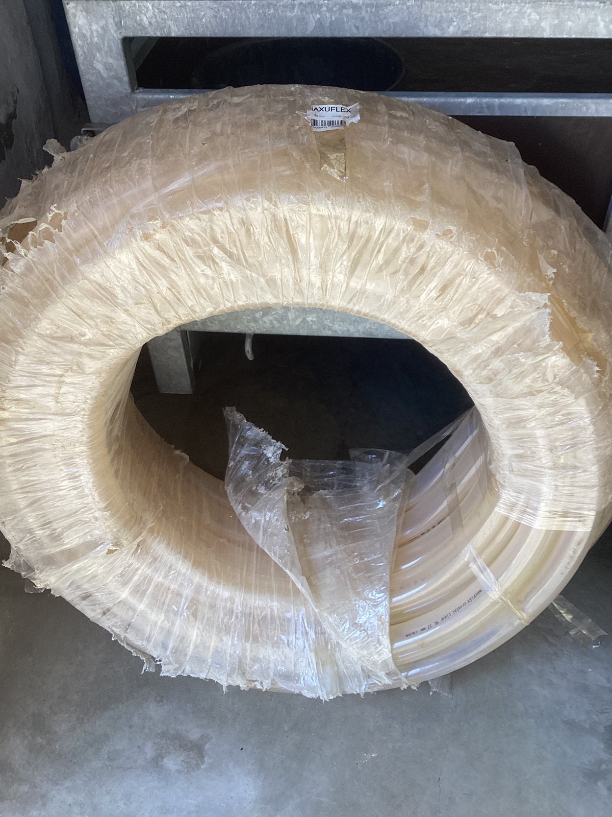 Pvc waterdarm, Ophalen, Zo goed als nieuw