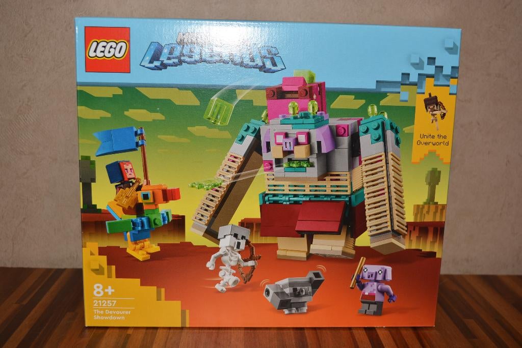 LEGO Minecraft Legends 21257 The Devourer Showdown Nieuw, Kinderen en Baby's, Speelgoed | Duplo en Lego, Nieuw, Lego, Complete set