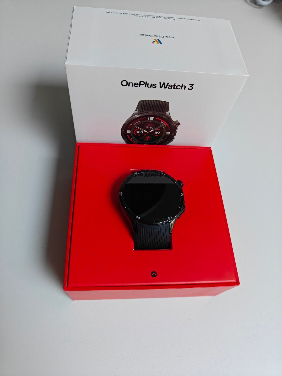 OnePlus Watch 3 46mm, Oneplus, Zwart, Ophalen of Verzenden, Zo goed als nieuw