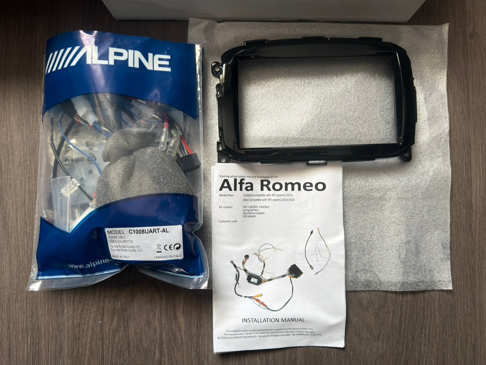 Alpine KIT-7AR-940. Voor alfa romeo giulietta, Auto diversen, Ophalen of Verzenden, Nieuw