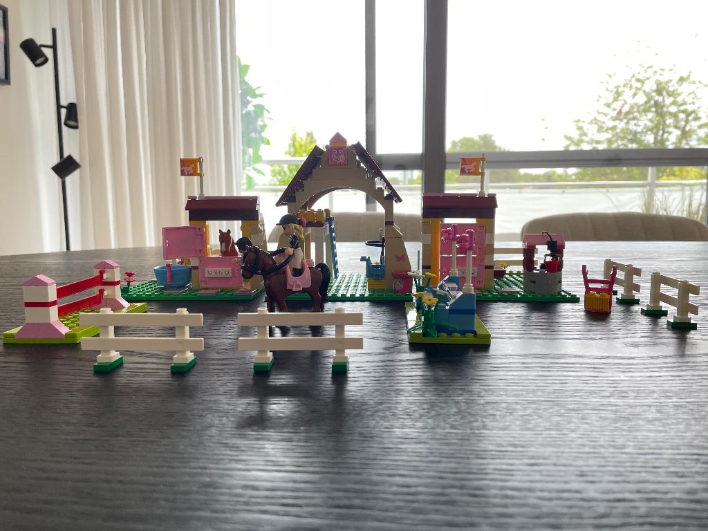 LEGO Friends Paarden & Zomercaravan Bundel, Lego, Friends, Ophalen of Verzenden, Zo goed als nieuw
