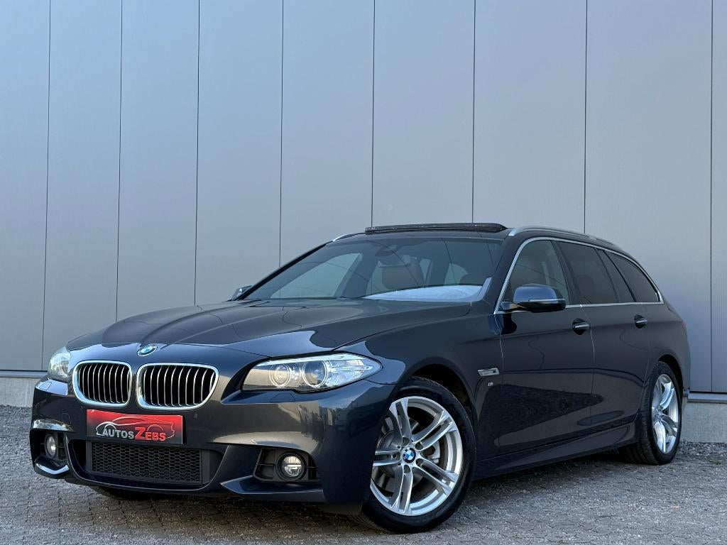 BMW 520 dA Touring M-Pack Pano Camera HeadUp Keyless Xenon, Auto's, BMW, Bedrijf, Te koop, 5 Reeks, ABS, Achteruitrijcamera, Airbags