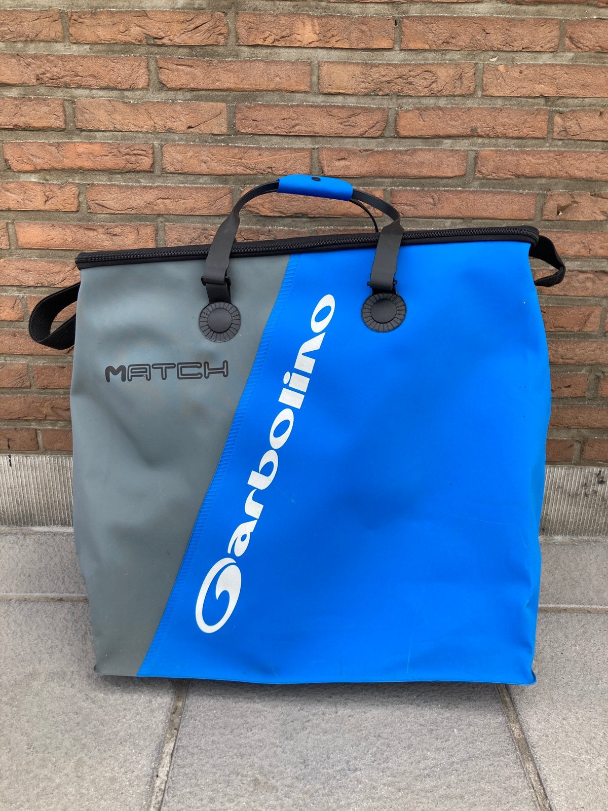 Leefnet met Garbolino tas, Ophalen, Gebruikt, Net of Fuik