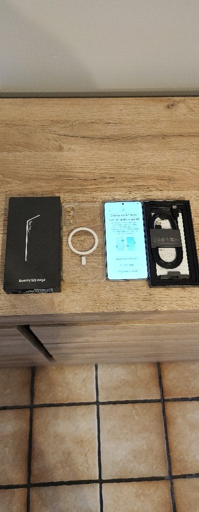 Samsung s25 edge, Télécoms, Téléphonie mobile | Samsung, Autres modèles, Enlèvement ou Envoi, Comme neuf, Sans abonnement