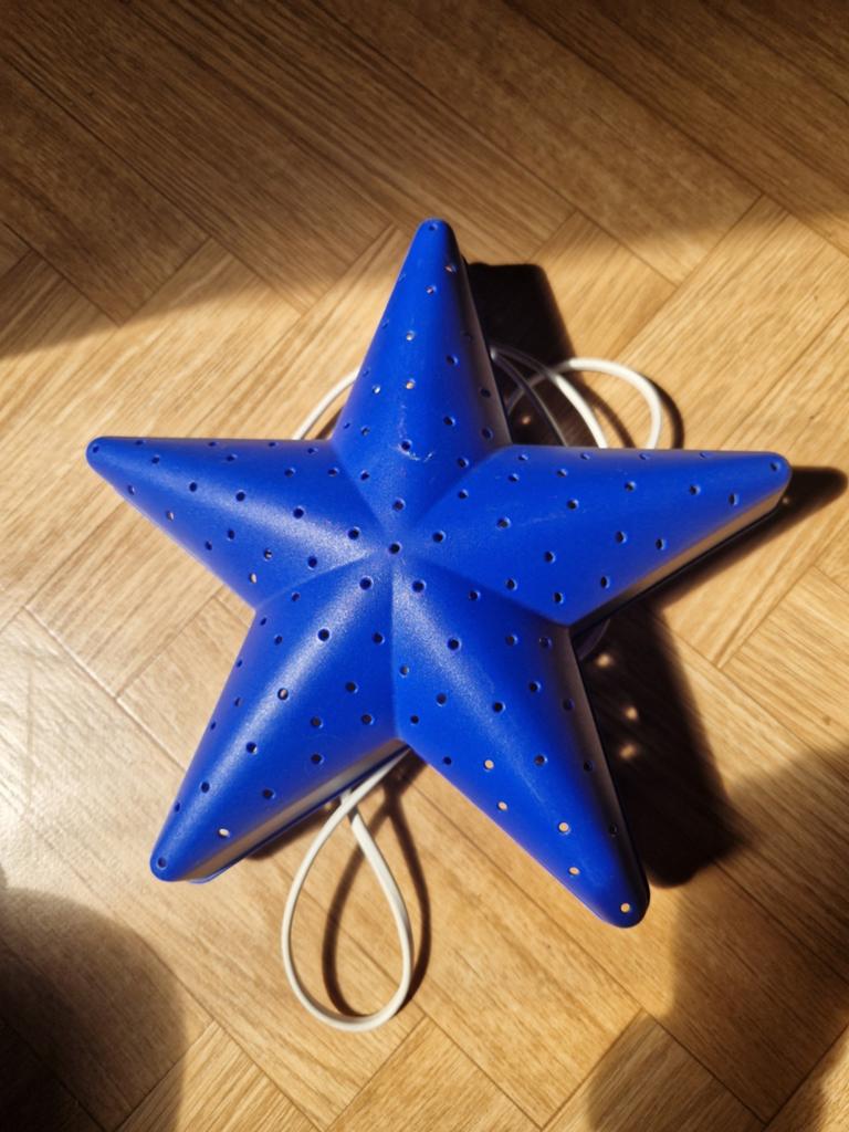 Ikea ster lamp, Ophalen