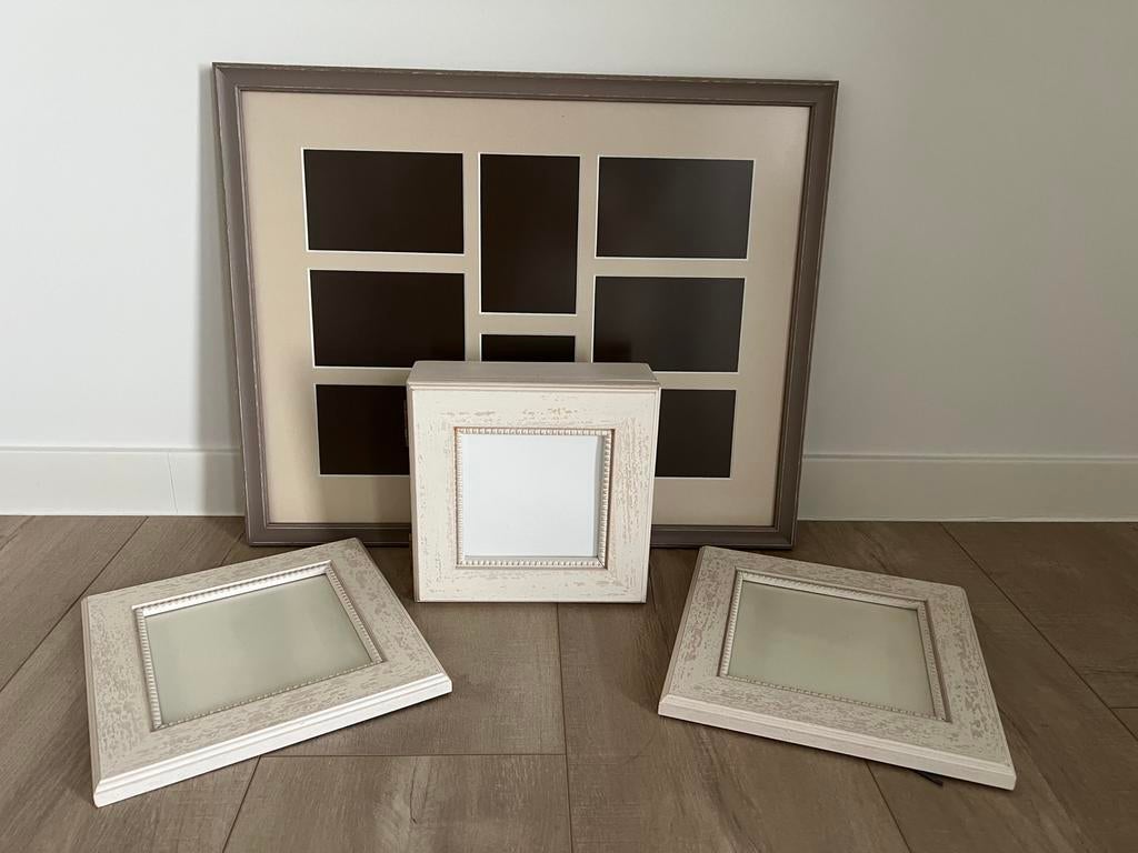 4 Kaders landelijke stijl (€45), Enlèvement, Comme neuf