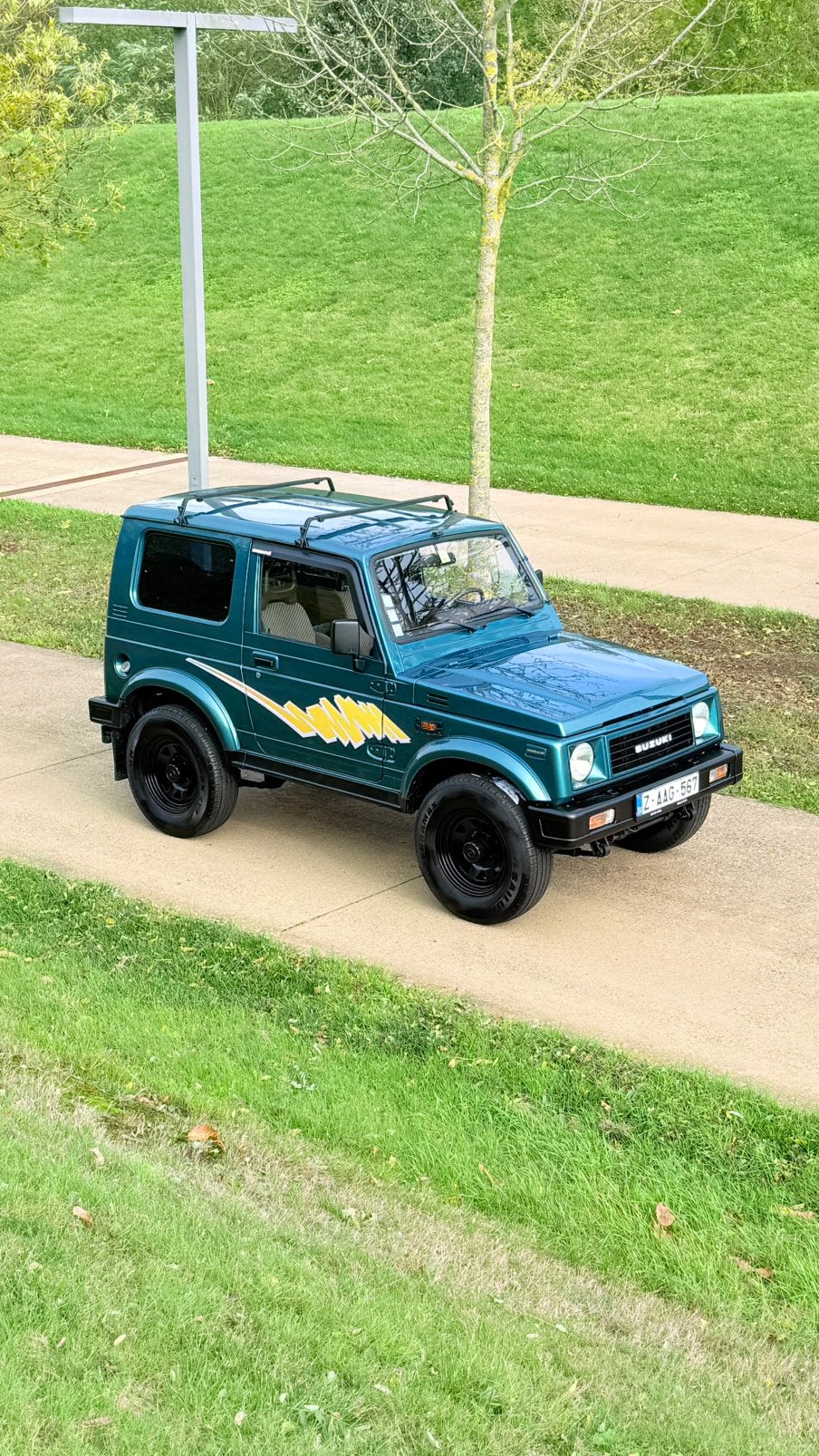 Suzuki samurai Oldtimer Lichte vracht, Auto's, https://public.car-pass.be/vhr/be82413e-ae7d-4470-be0b-53f24f746967, Samurai, Bedrijf
