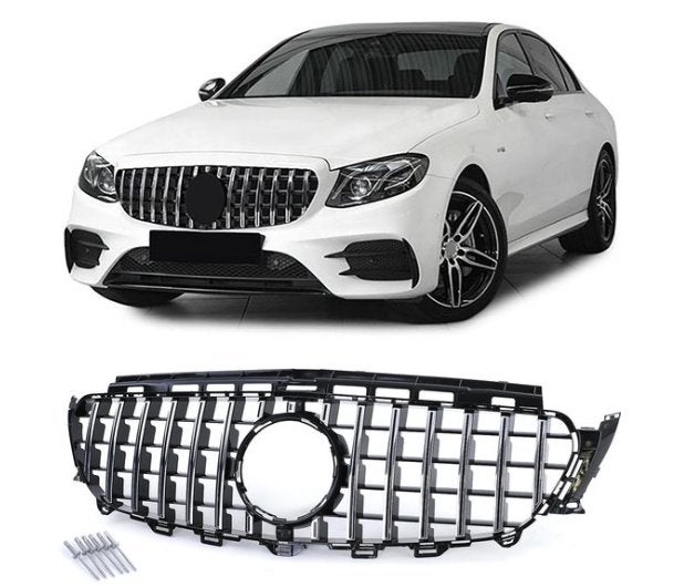 Mercedes E klasse W213 AMG grill chrome, NIEUW in doos, Neuf, Pare-chocs, Mercedes-Benz, Enlèvement