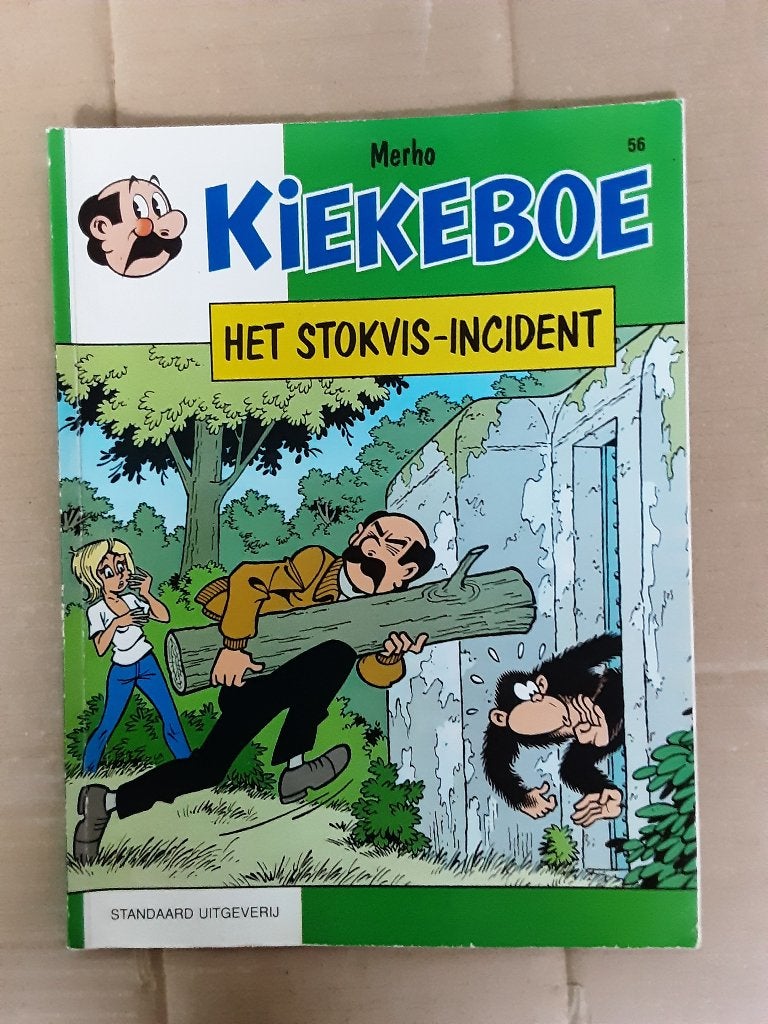 Kiekeboe nr. 56 “Het stokvis-incident”., Livres, Une BD, Enlèvement ou Envoi, Comme neuf, Merho