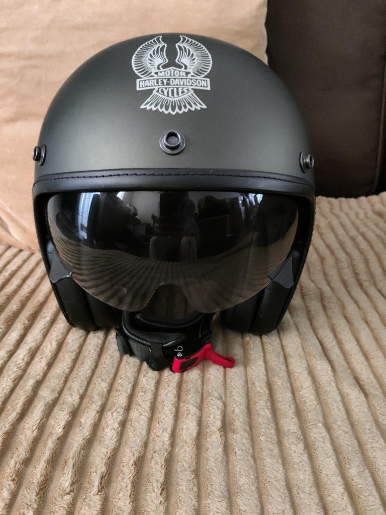 Motorhelm voor dames - Harley-Davidson, Motoren, Kleding | Motorhelmen, Jethelm, S, Dames, Tweedehands