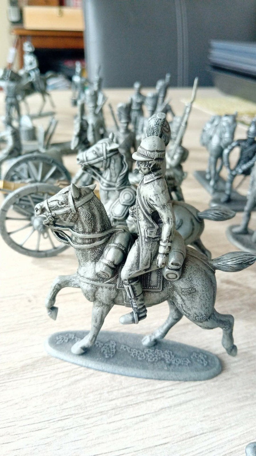prachtige collectie tinachtige beeldjes NAPOLEON, Enlèvement ou Envoi, Comme neuf, Autres types
