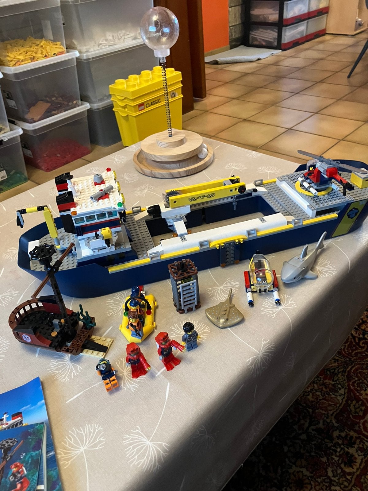 Lego city 60266 ocean exploration ship, Enlèvement, Comme neuf, Lego, City