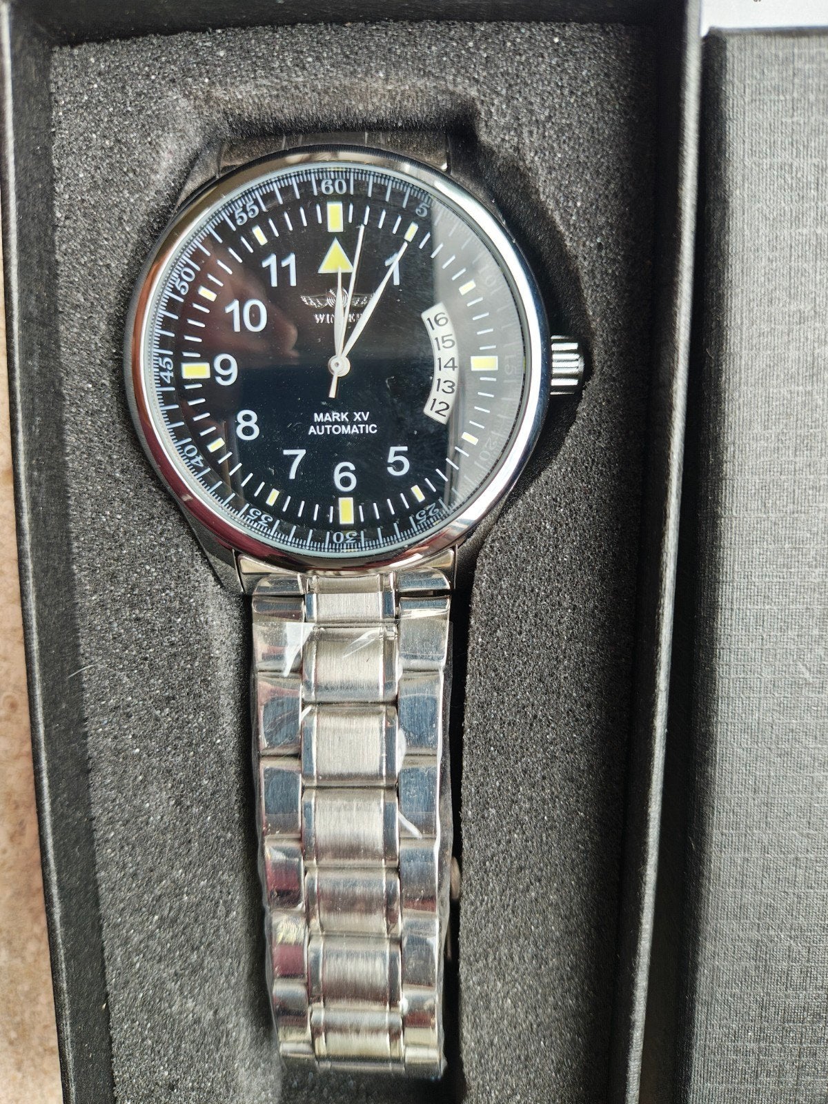 Automatisch herenhorloge MSCXDK, 40mm, NIEUW, Overige merken, Staal, Staal, Polshorloge