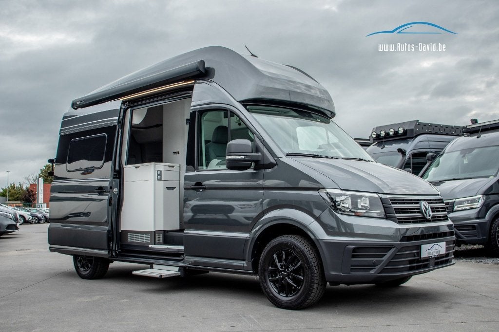 Volkswagen Grand California 600 Crafter 4 Lits 2.0 TDi, Caravanes & Camping, Camping-cars, Jusqu'à 4, Siège standard, Volkswagen