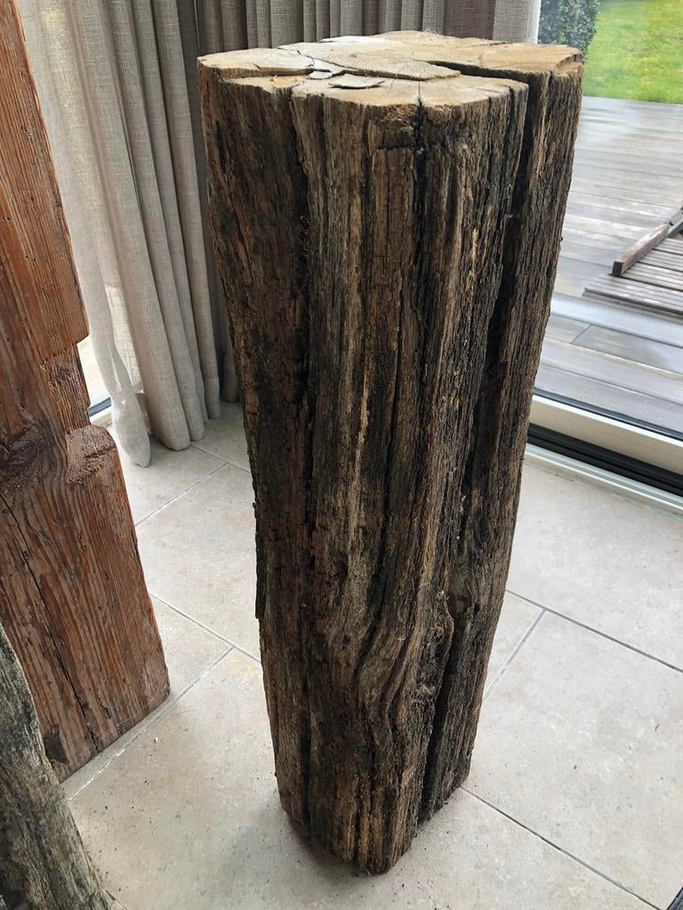 Houten balk/zuil zeer decoratief, Ophalen of Verzenden, Zo goed als nieuw