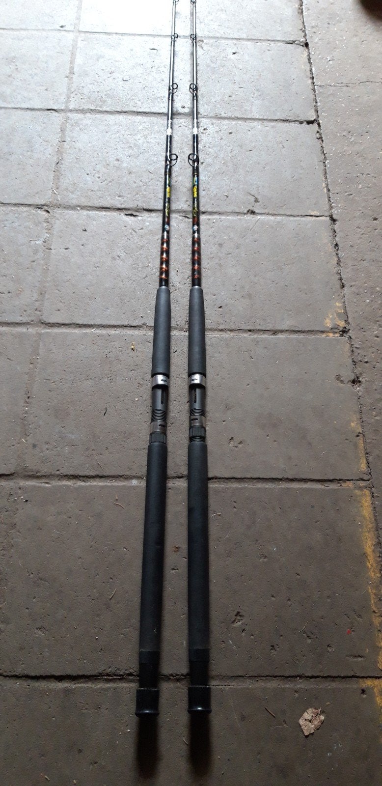 2 BOOTHENGELS UGLY STIK., Watersport en Boten, Ophalen, Gebruikt, Werphengel