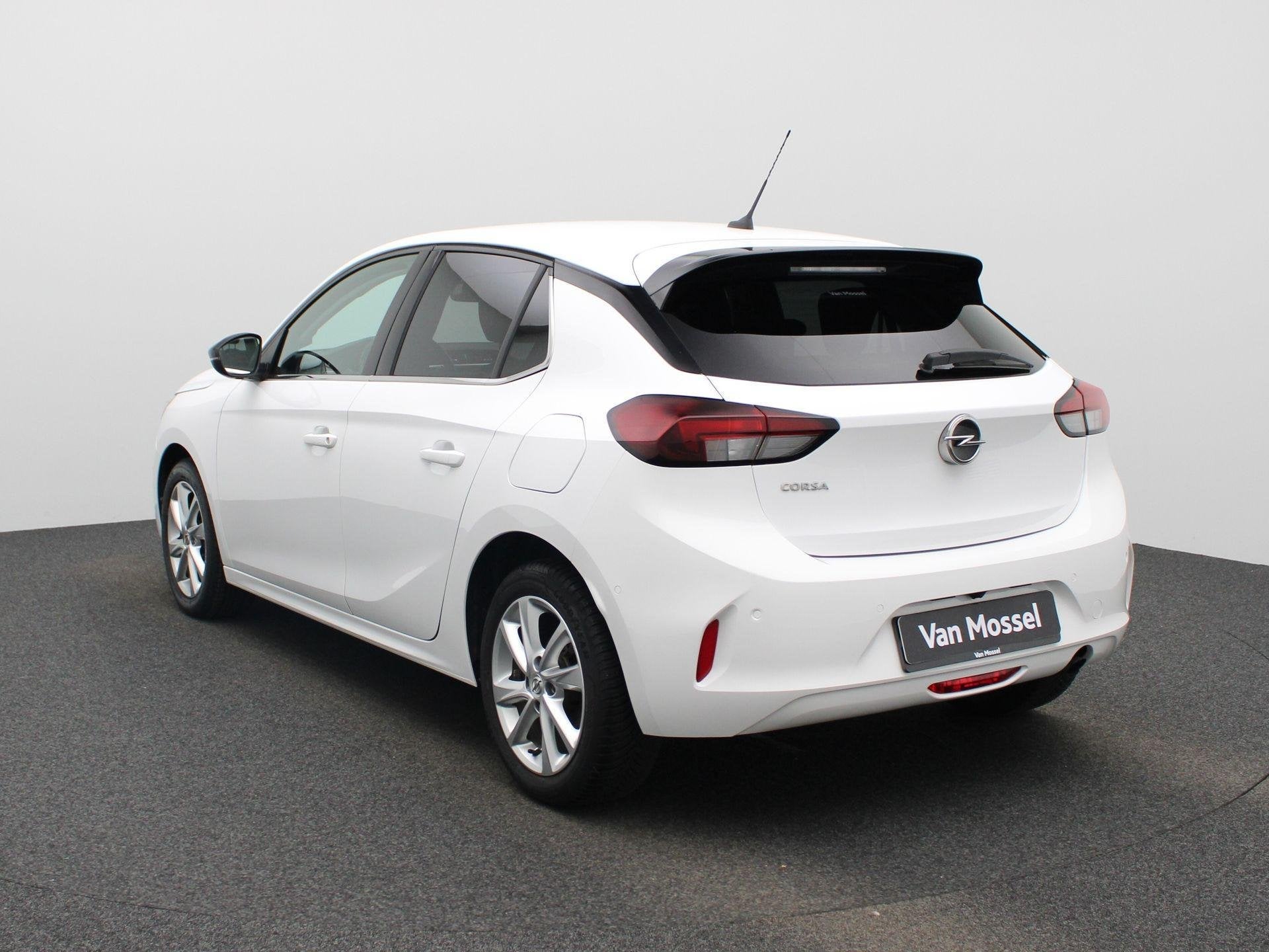 Opel Corsa 1.2T Elegance automaat verwacht, Auto's, Stof, Gebruikt, Zwart, 580 kg