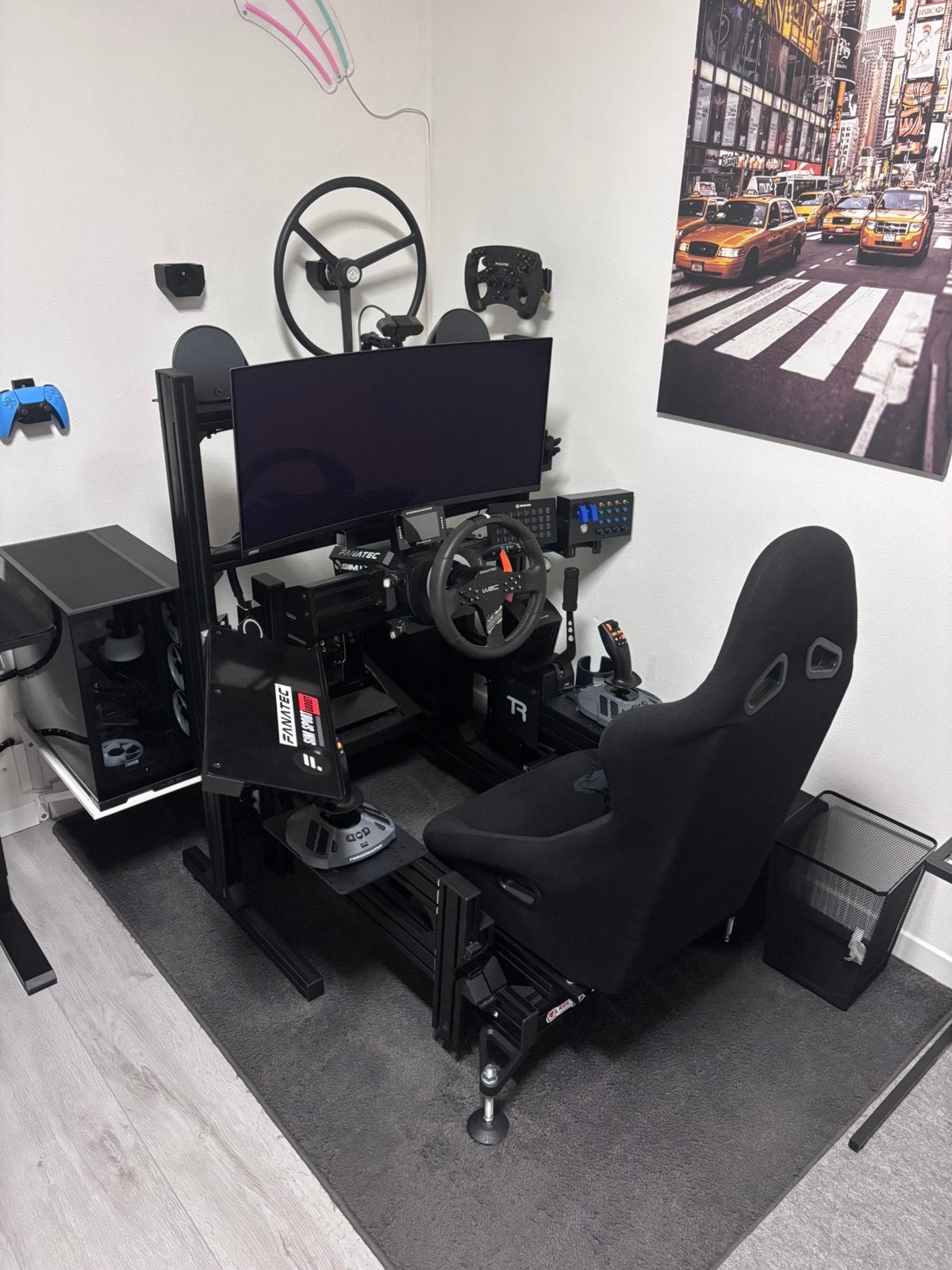 FULL SIM RIG, Games en Spelcomputers, Ophalen, Racestoel, Gebruikt, Verstelbaar