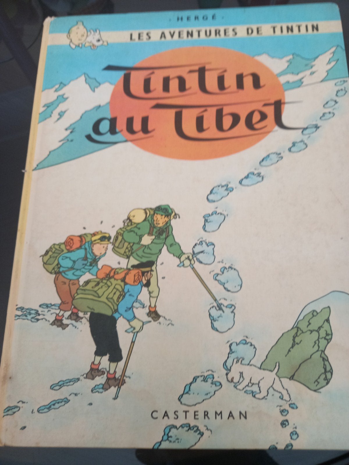 Kuifje in Tibet, Kuifje