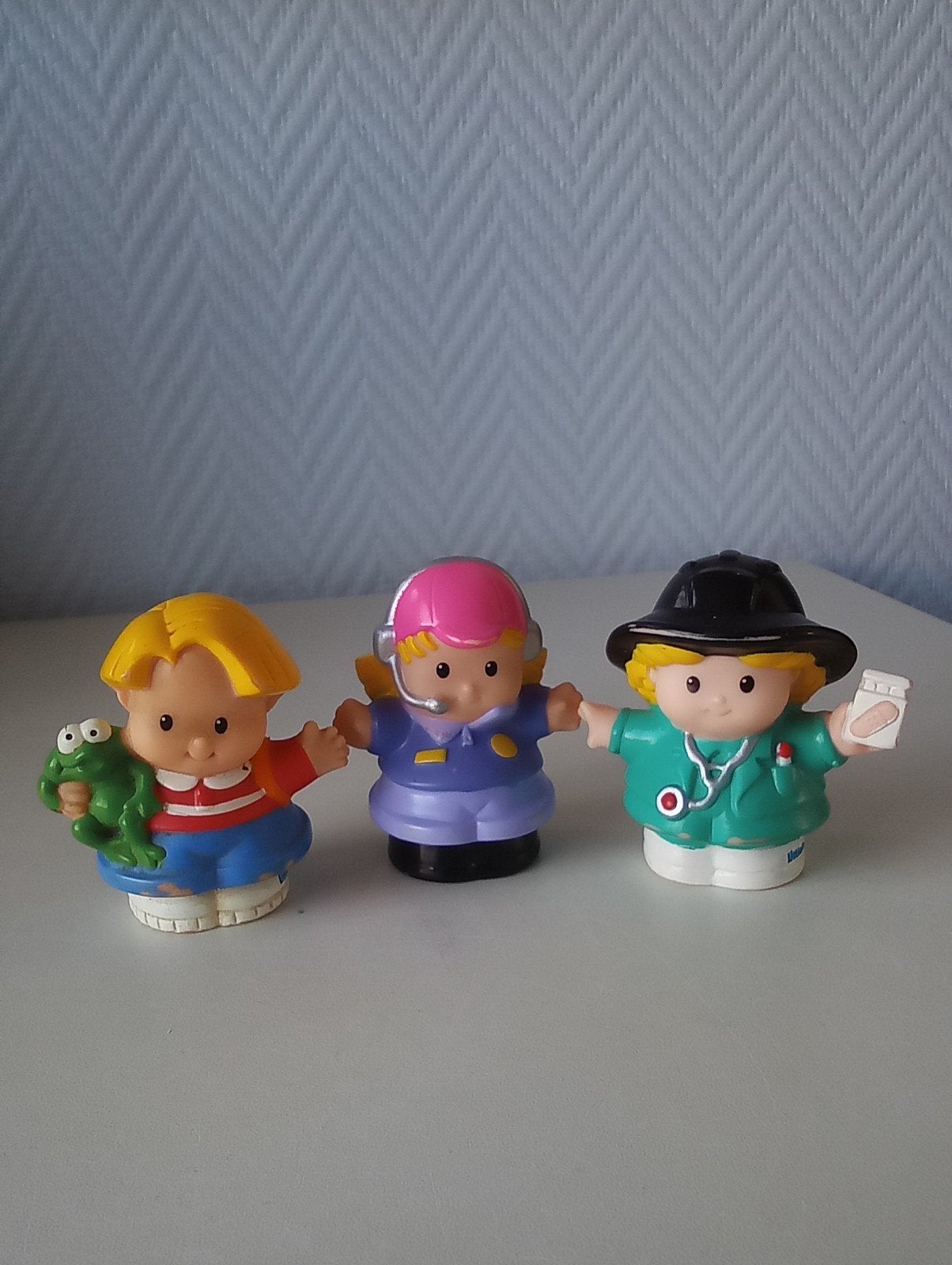 Tof setje little people figuurtjes, Ophalen