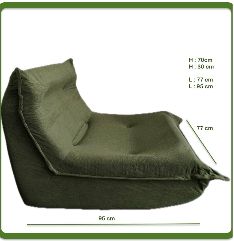 ((¯`*•. Canapé chauffeuse mousse 1 place neuf (90x80x75xH30), 75 à 100 cm, Moins de 150 cm, Banc droit, Enlèvement