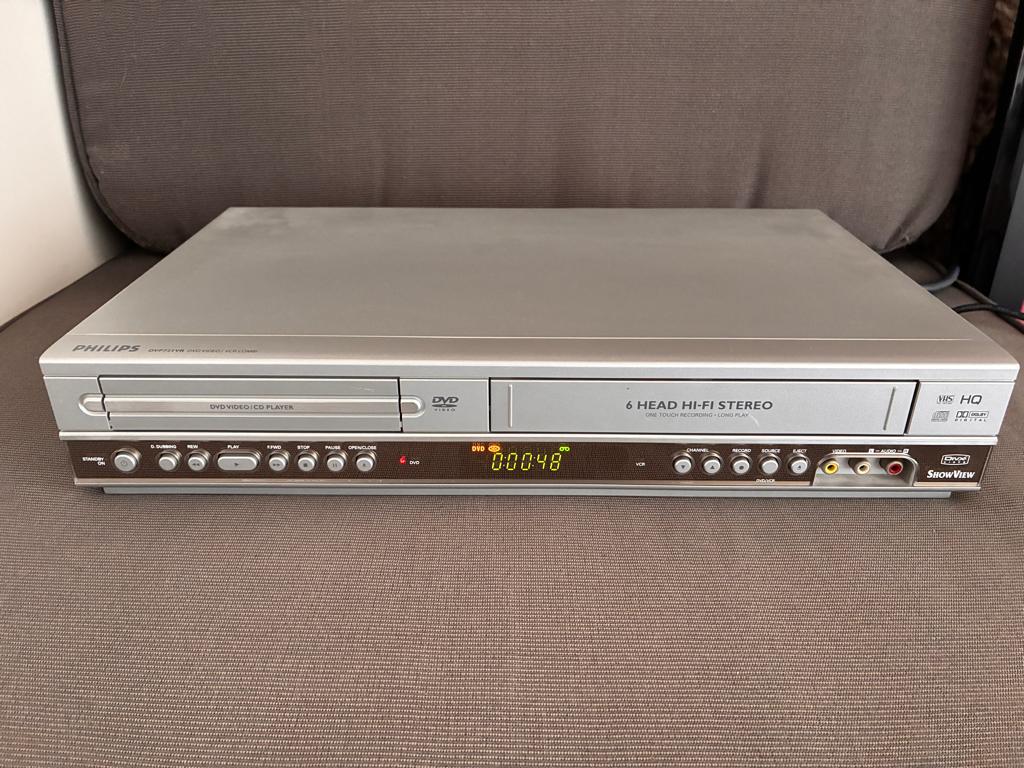 Philips DVD - VHS Combi Toestel DVP-721VR, Enlèvement, Utilisé, Autres types