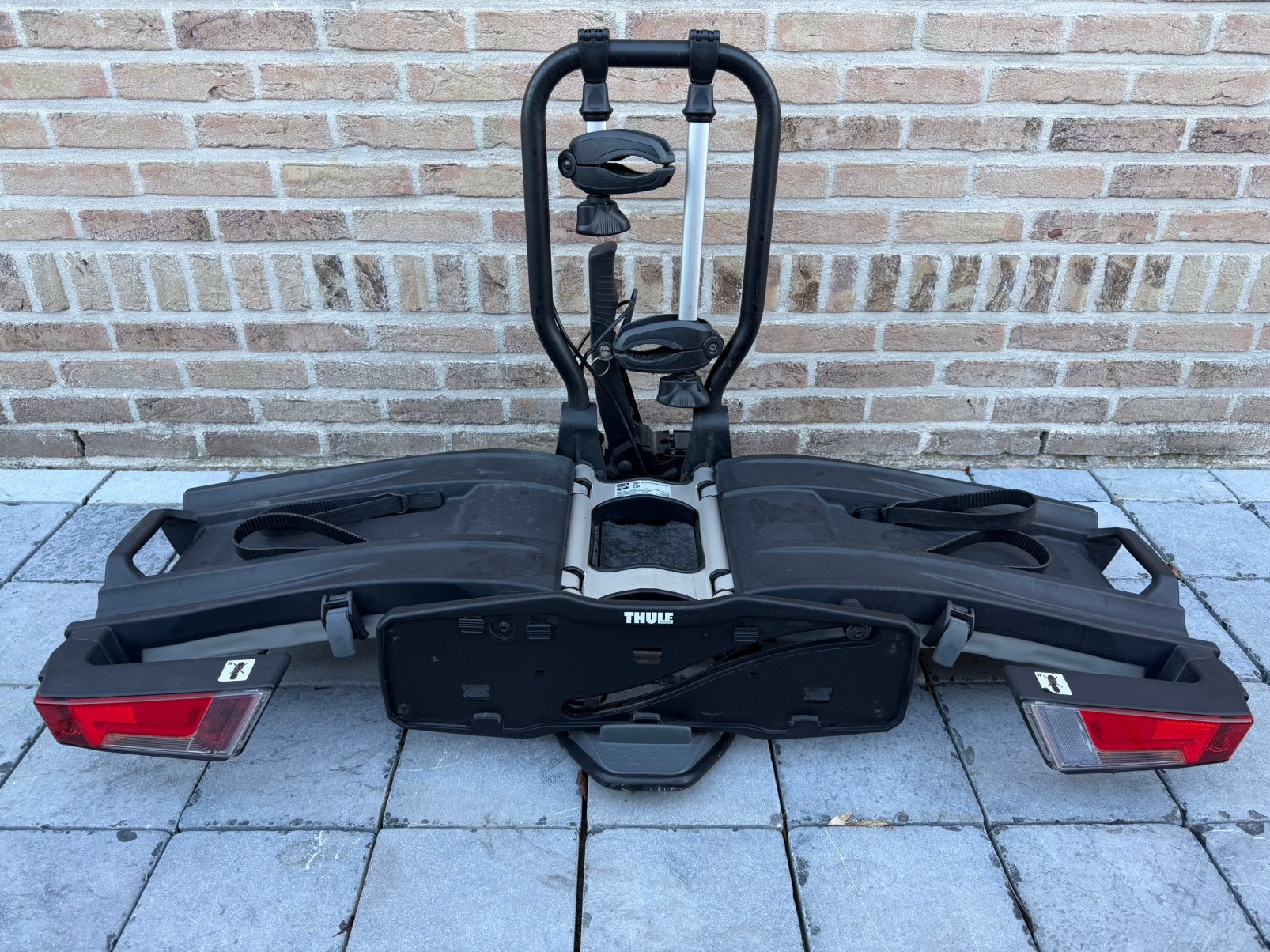 Thule fietsendrager easyfold XT933 2 electrische fietsen!!, Ophalen, Zo goed als nieuw, Brede banden, 2 fietsen