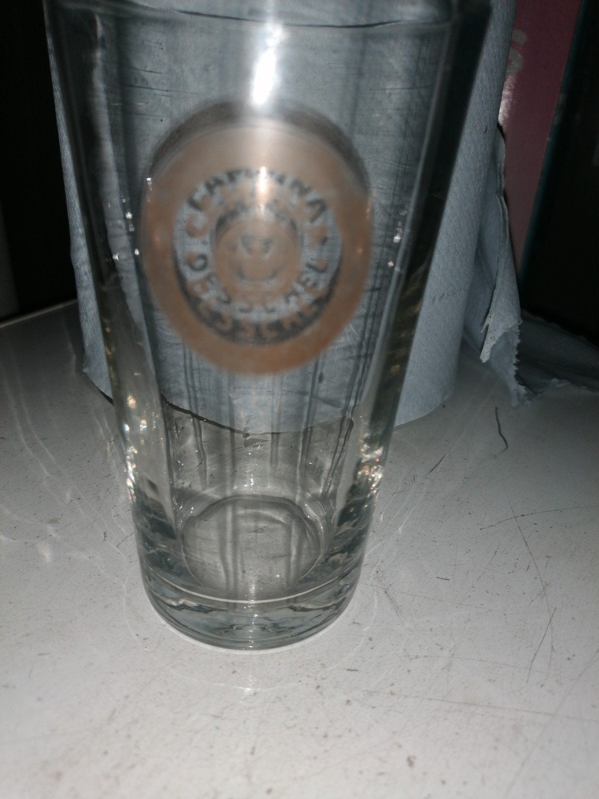oud Campina dessel bierglas, Ophalen of Verzenden