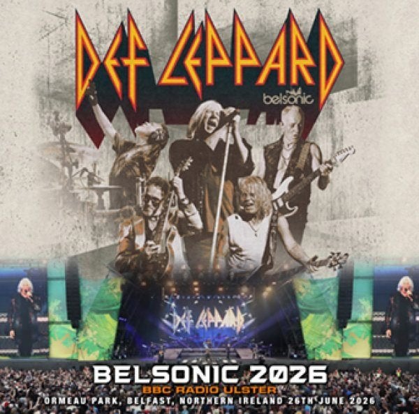 2 CD's - DEF LEPPARD - Live Belsonic 2026, Import, Ophalen of Verzenden, Live-album, Hardrock