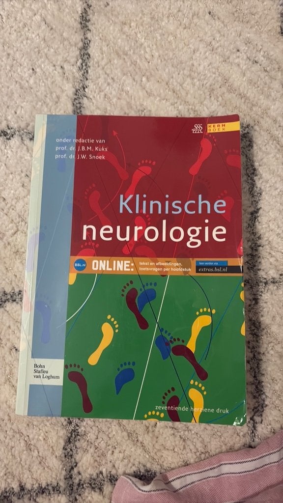 Klinische neurologie, Boeken, Ophalen of Verzenden, Gelezen, Hoger Onderwijs