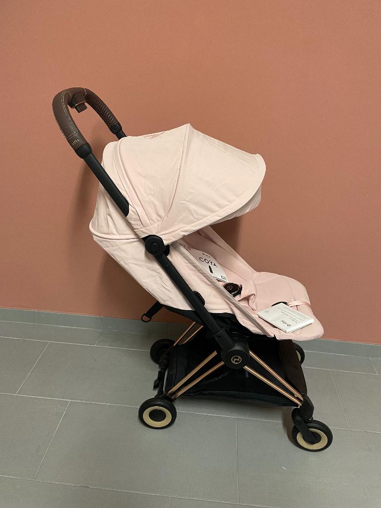Cybex - Coya reisbuggy Peach Pink /Rosegold frame, Kinderen en Baby's, Buggy's, Ophalen, Nieuw