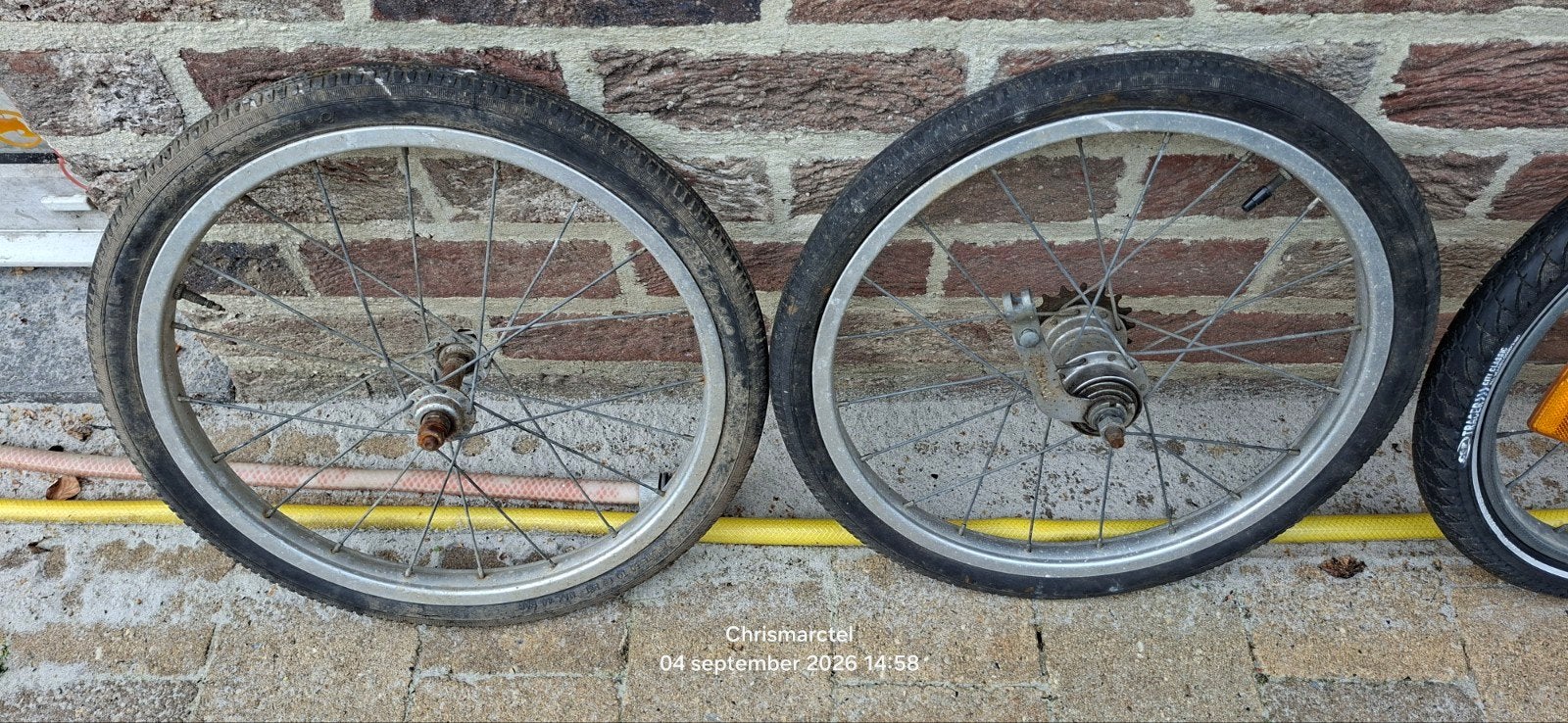 retro wiel setjes, Vélos & Vélomoteurs, Vélos Pièces, Enlèvement, Roue