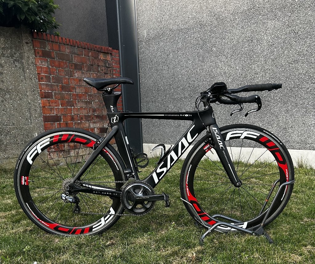 Isaac Photon Tijdritfiets – Ultegra Di2 - maat 52, Fietsen en Brommers, Carbon, Velgrem, 49 tot 53 cm, Zo goed als nieuw