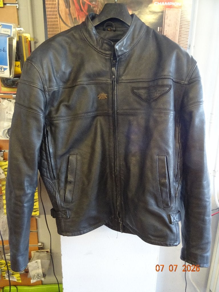 Harley Davidson jas XL mannen, Motoren, Kleding | Motorkleding, Heren, Jas | leer, Ophalen of Verzenden, Harley davidson