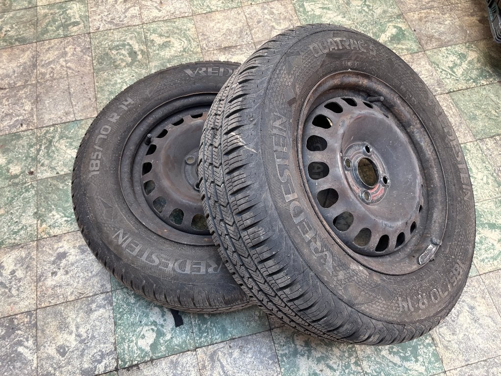 2 ROUES 14" OPEL CORSA D, Ophalen, Gebruikt, RUE BRIGADE PIRON 307, Garage_bila@yahoo.fr