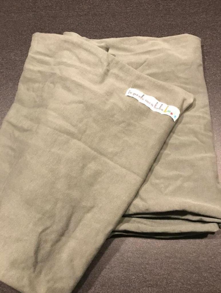 Écharpe de portage bébé de marque « je porte mon bébé », Kinderen en Baby's, Ophalen of Verzenden, Zo goed als nieuw, Draagdoek