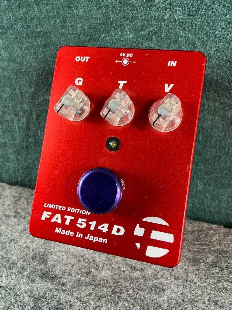 FAT 514.D Booster Overdrive 138841 D0904, Muziek en Instrumenten, Effecten, Ophalen of Verzenden, Zo goed als nieuw
