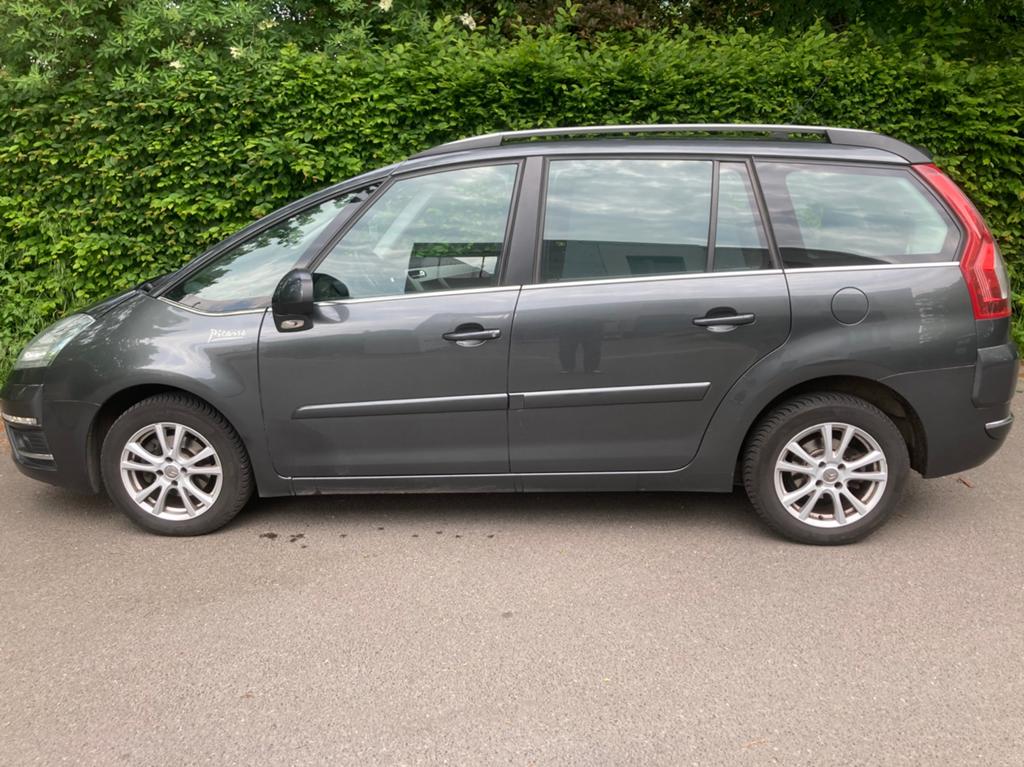 Citroen picasso c4 7 plaatsen, Auto's, Voorwielaandrijving, Euro 5, Zwart, 1600 cc