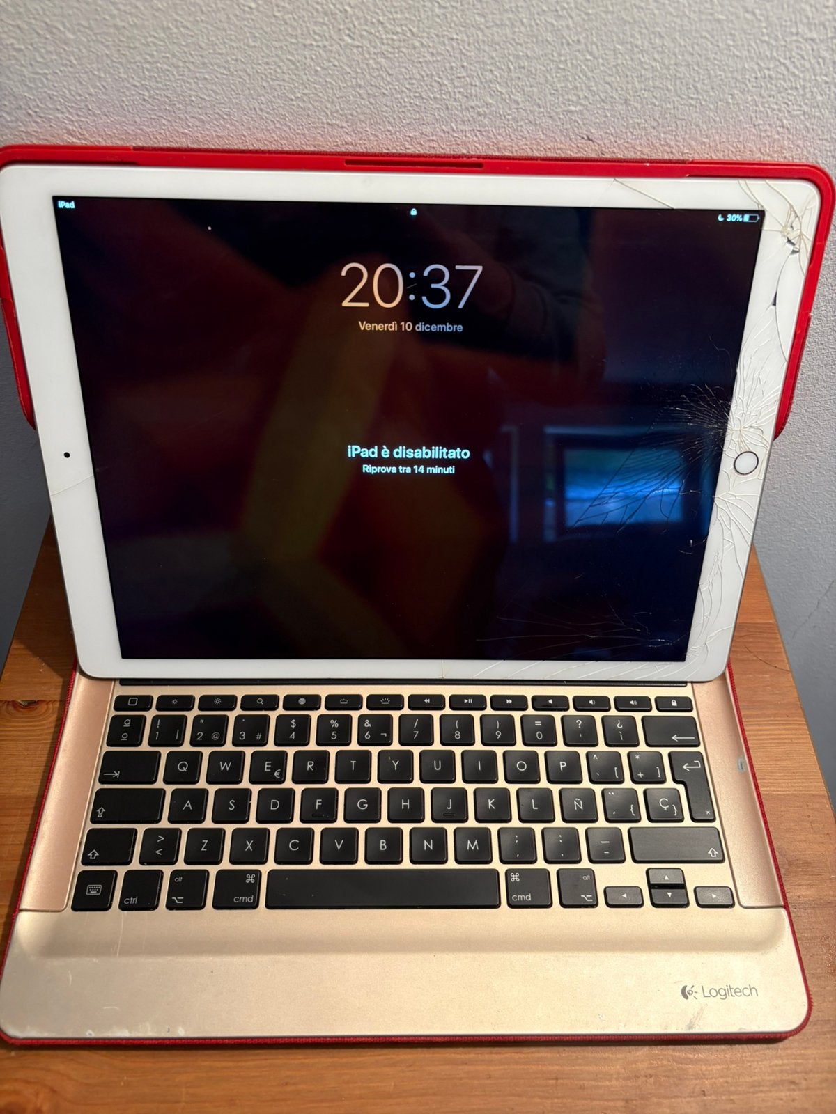 iPad Pro 12,9 pouces, écran fissuré,, Enlèvement, Comme neuf