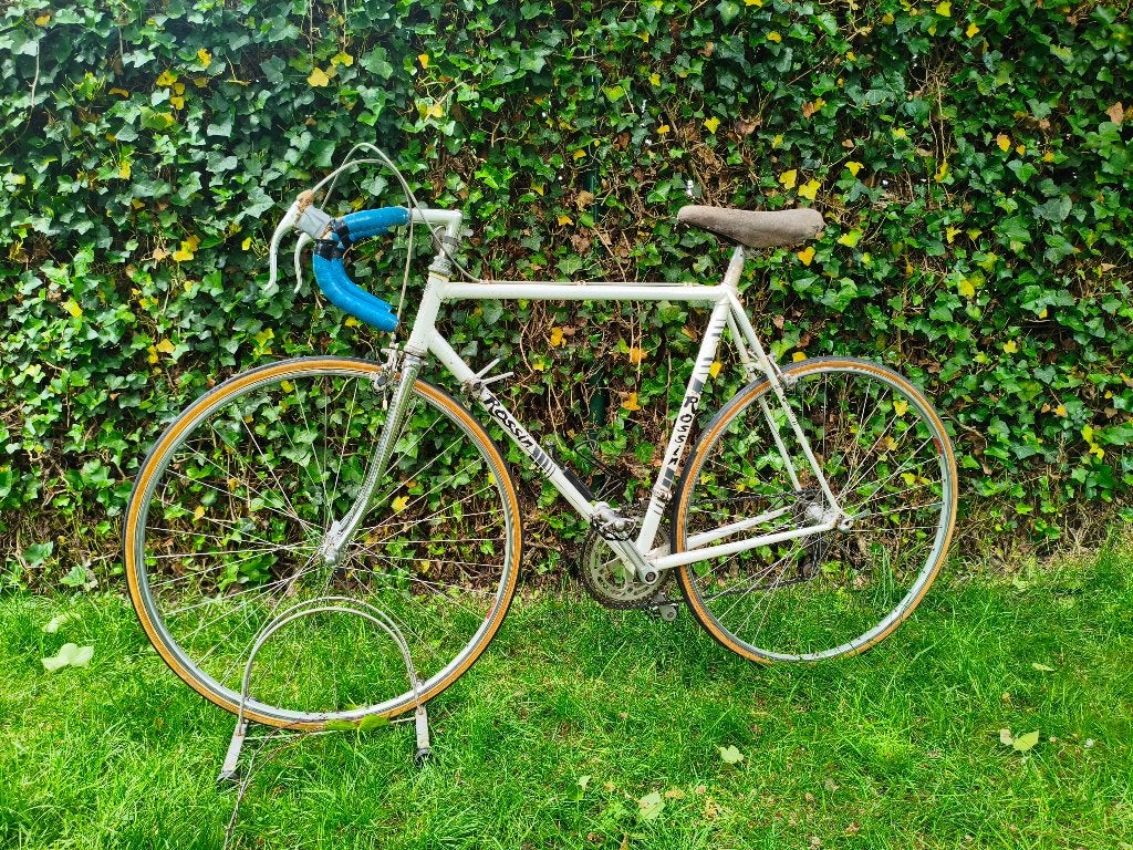 Stalen racefiets rossin retro vintage, Vélos & Vélomoteurs, Vélos | Vélos de course, 10 à 15 vitesses, Acier, Enlèvement, Utilisé