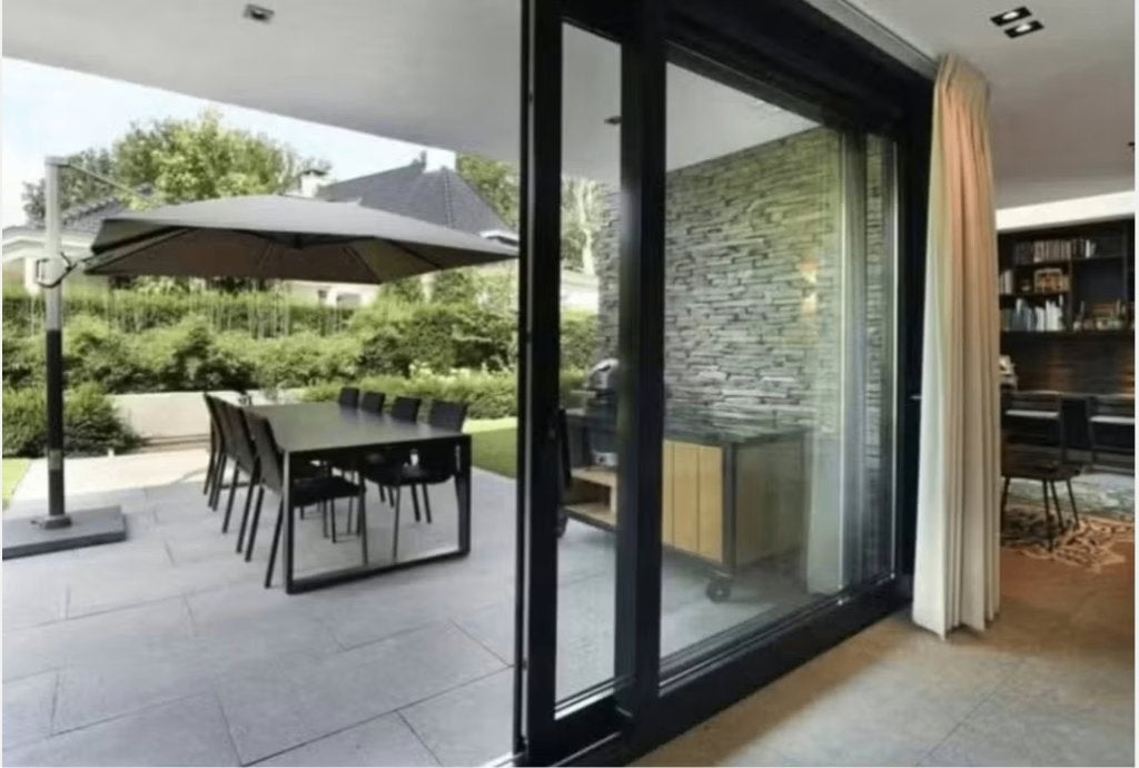 Aluminium schuifraam reynaers., Doe-het-zelf en Bouw, Ophalen, Gebruikt, Aluminium