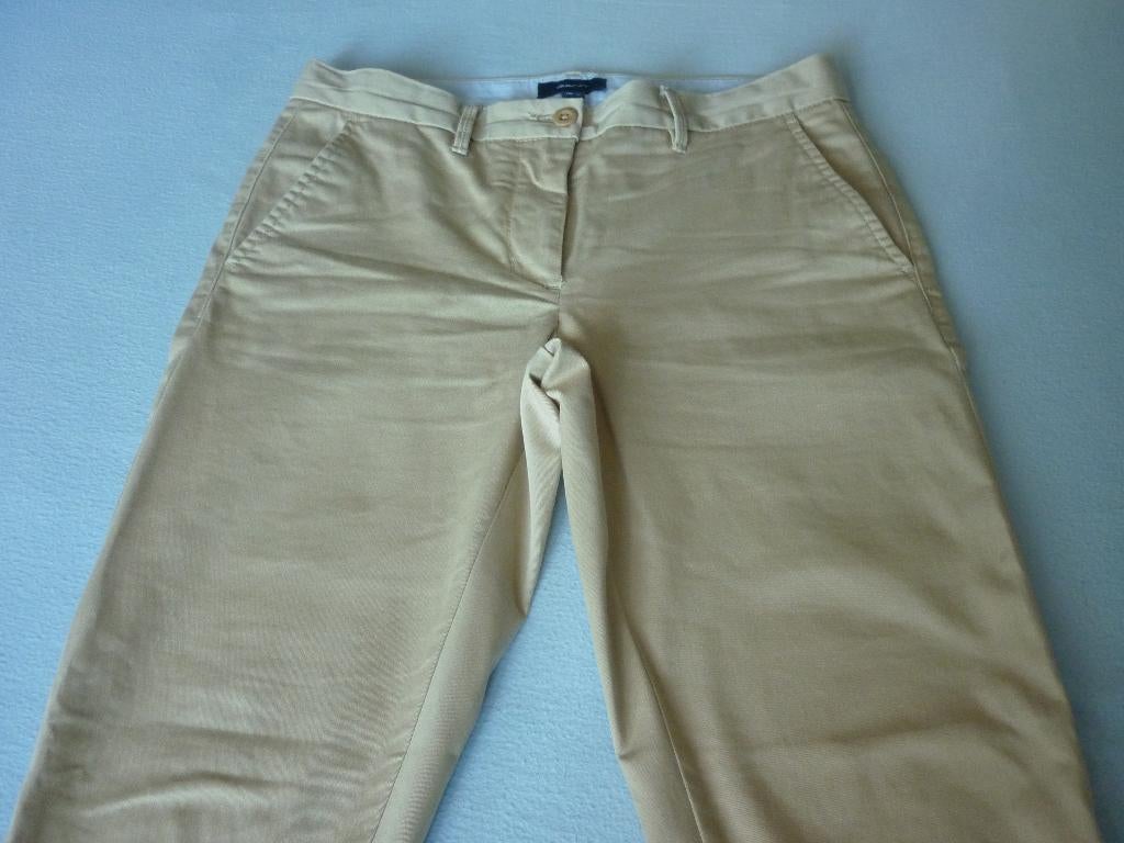 Zomerbroek Gant, Kleding | Dames, Beige, Ophalen of Verzenden, Zo goed als nieuw, GANT