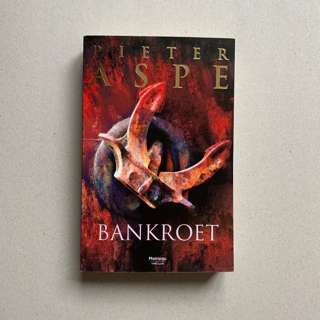 Pieter Aspe "Bankroet" (2008) BOEK, Pieter Aspe, Enlèvement ou Envoi, Belgique, Comme neuf