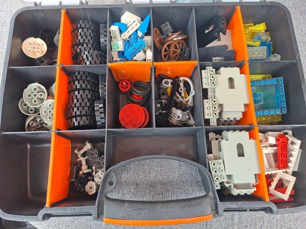 Lot LEGO vintage 3,77 kg Space Technic Castle + photos, Enlèvement ou Envoi, Lego, Accessoire, Utilisé