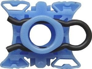 Volvo Portierruit geleiding blok raam blauw 740+940+960+V90+, Ophalen of Verzenden, Nieuw, Volvo
