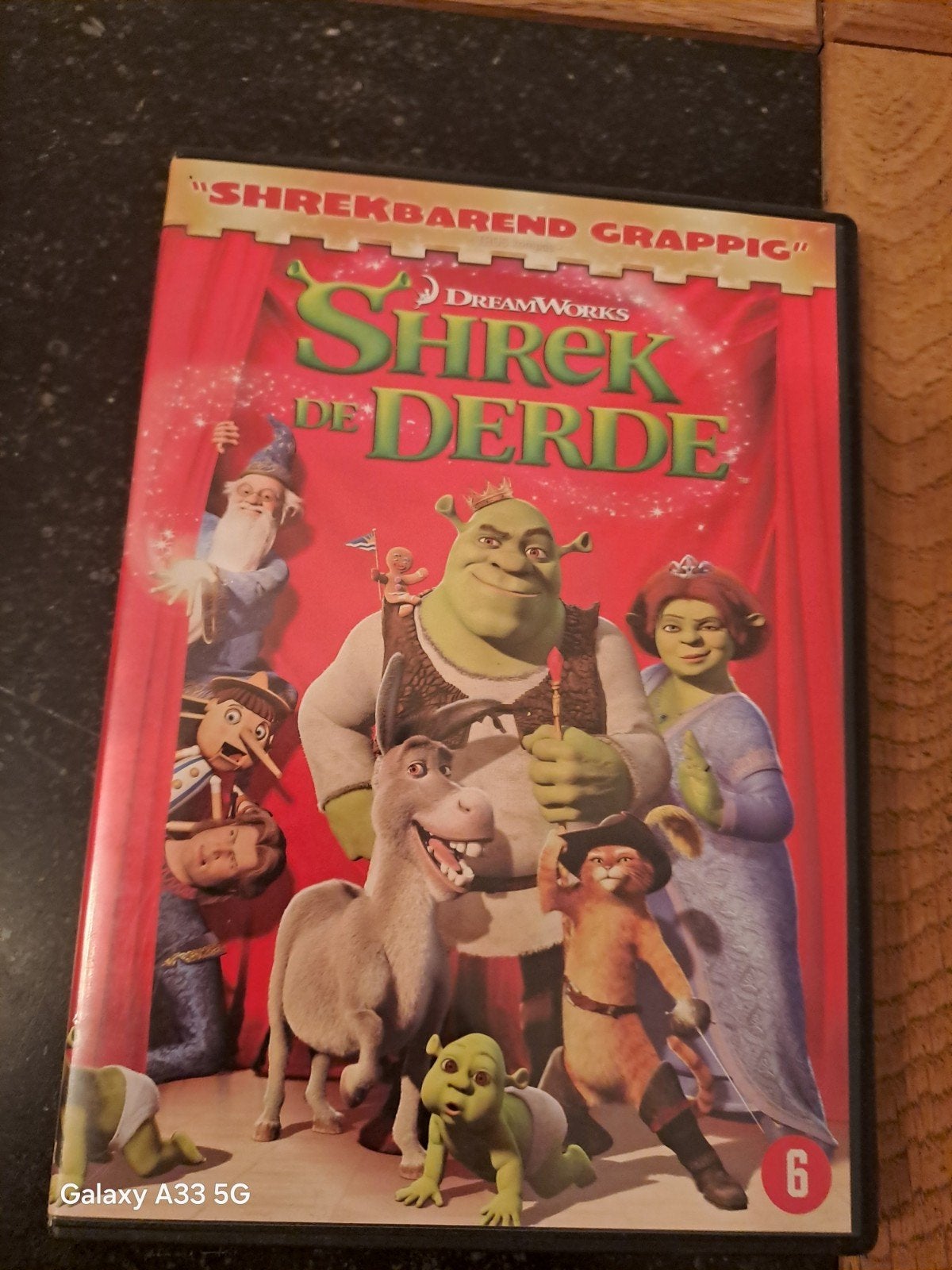 Sherk de derde, Ophalen