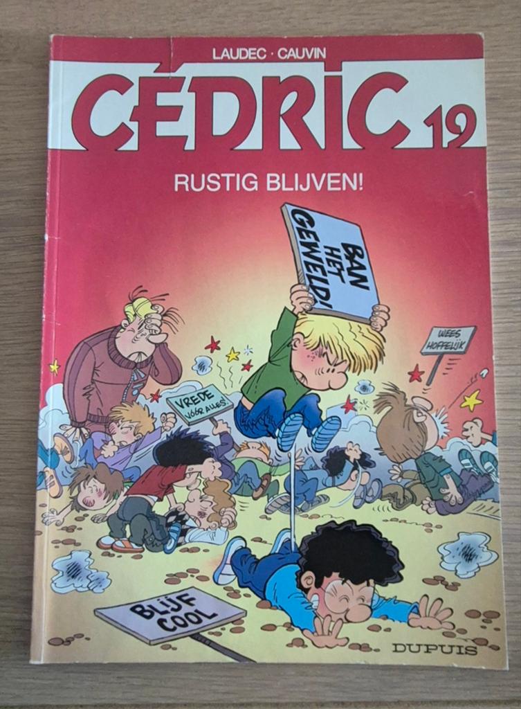 Strips CEDERIC- Rustig blijven!, Enlèvement, Raoul Cauvin
