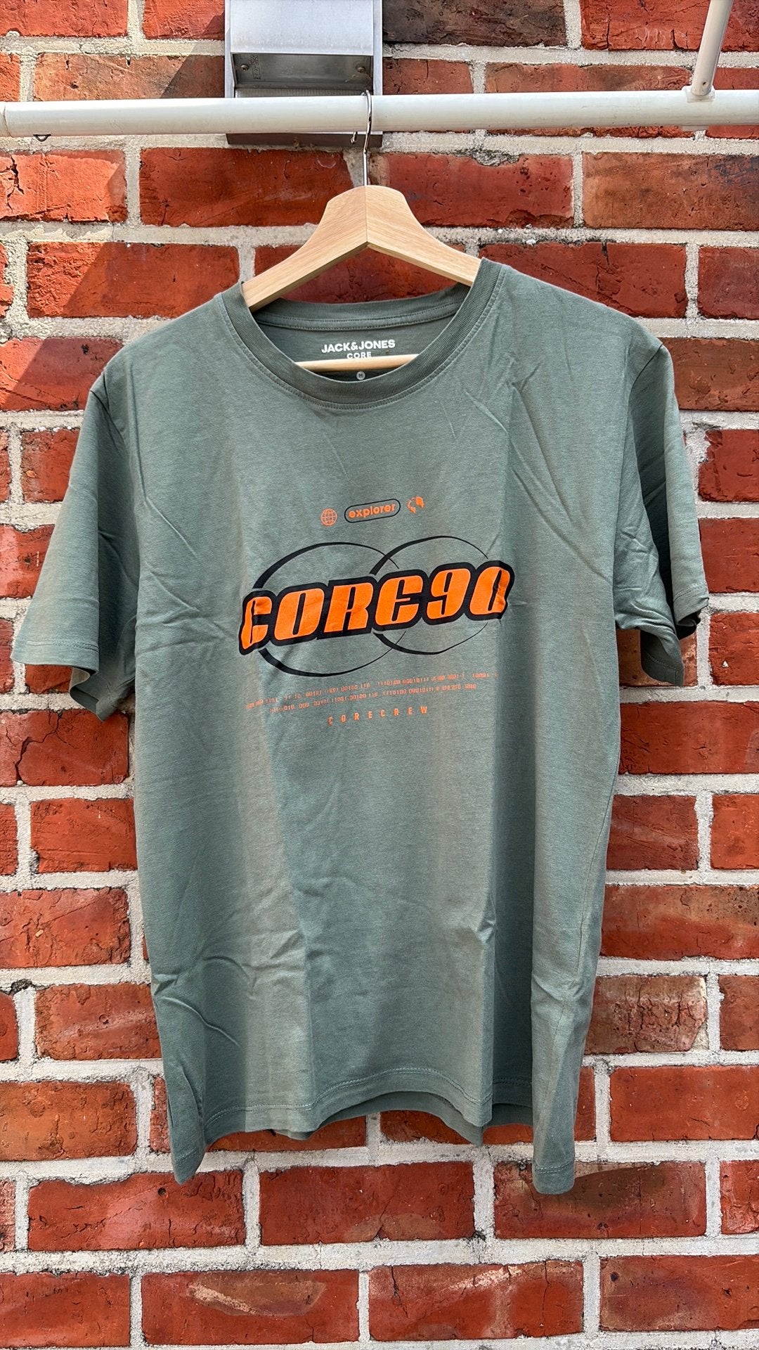 T-shirt Jack & Jones, Enlèvement, Comme neuf, Taille 48/50 (M), Vert