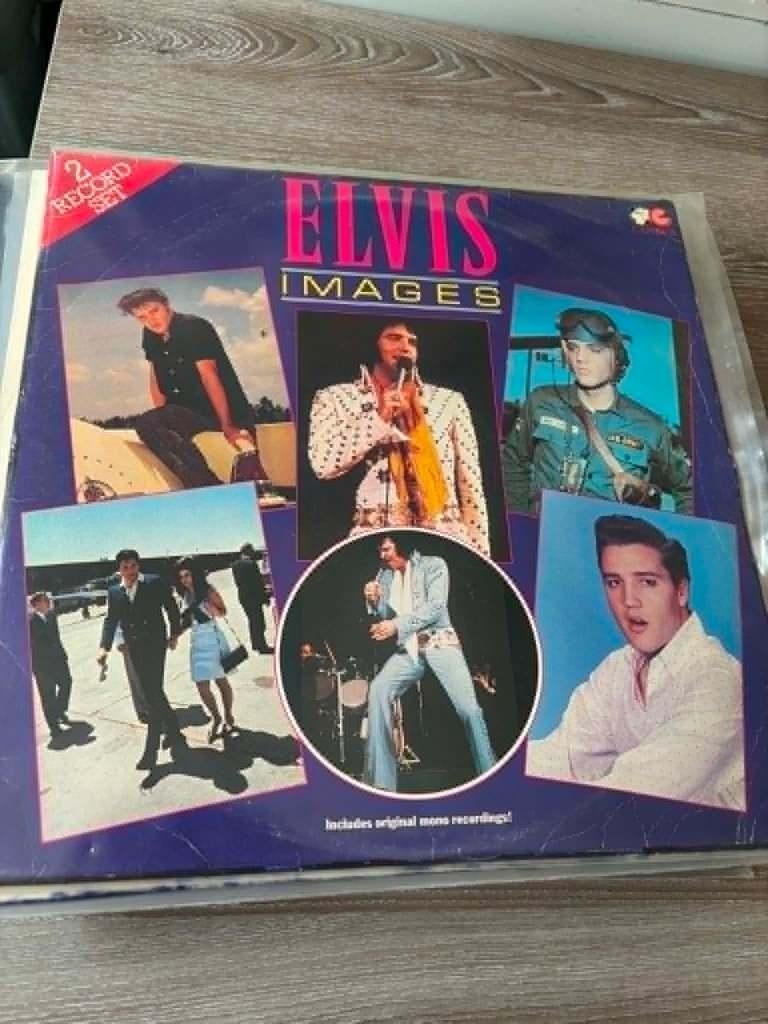 Elvis dubbel lp, Images, Engelse persing, 10 euro., Gebruikt, Inclusief binnenhoes, Ophalen of Verzenden, Rock-'n-Roll